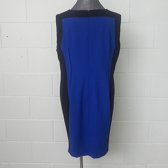 Calvin Klein NWT Plus Size Color Block Dress Sz22 - Picture 4 of 7
